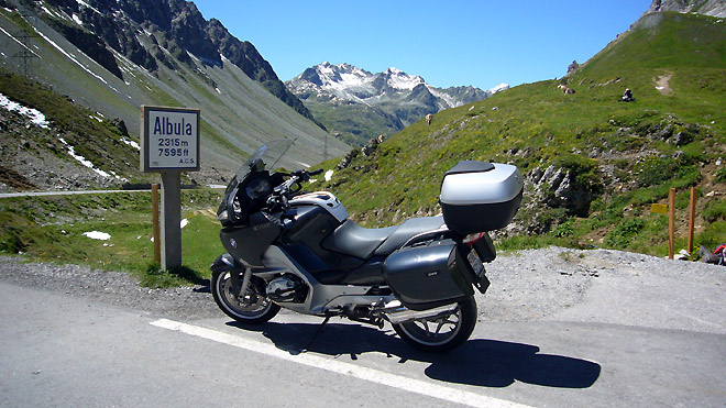 Passhöhe Albulapass, Engadin