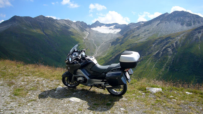 Furkapass, Walliserseite, kurz vor der Passhöhe