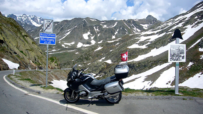 Passhöhe Gr. St. Bernhard, 2473 m.ü.M.