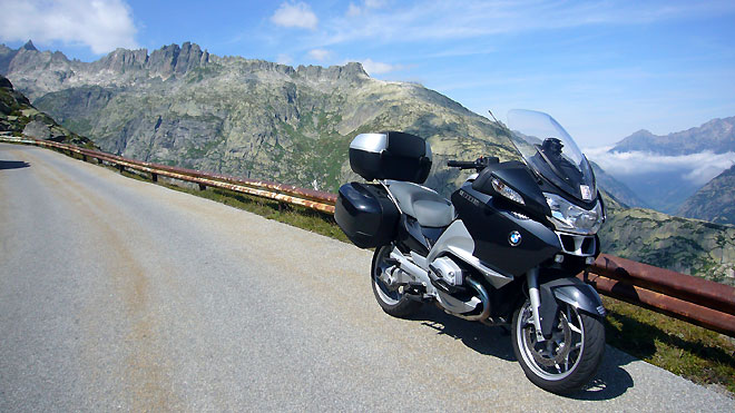 Grimselpass, auf der Oberaarstrasse
