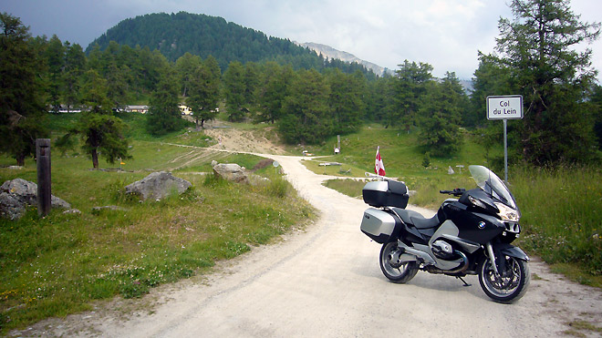 Passhöhe Col du Lein (VS), 1623 m.ü.M.