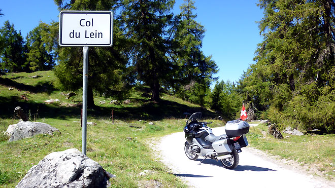 Passhöhe Col du Lein (VS), 1623 m.ü.M.