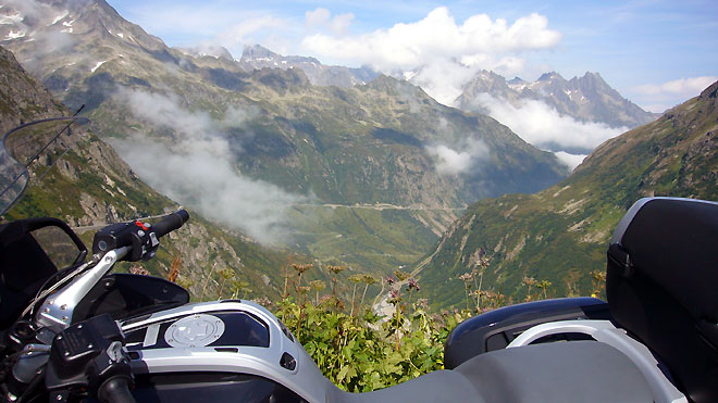 Sustenpass, Urnerseite, kurz vor der Passhöhe
