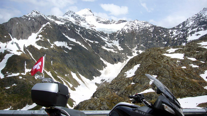 Sustenpass, Urnerseite, kurz vor der Passhöhe