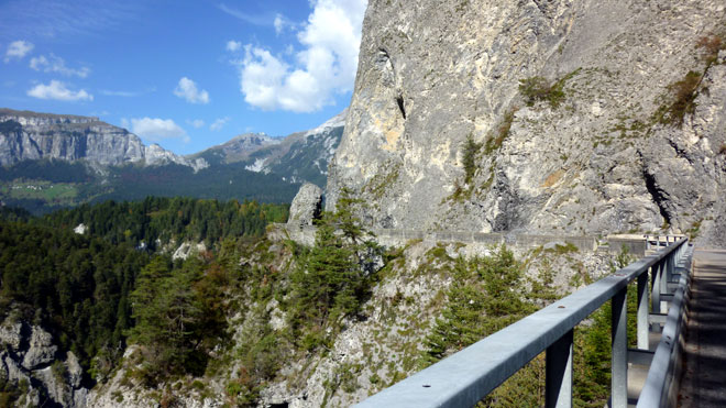Blick in die Schlucht