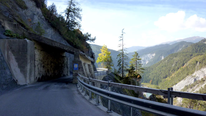 Blick in die Schlucht