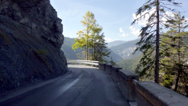 Blick in die Schlucht