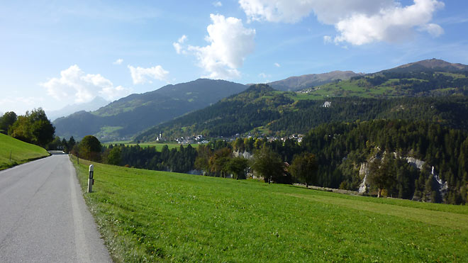 Richtung Ilanz