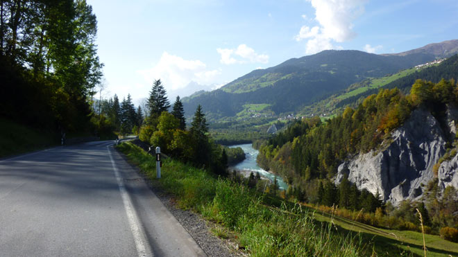 Richtung Ilanz