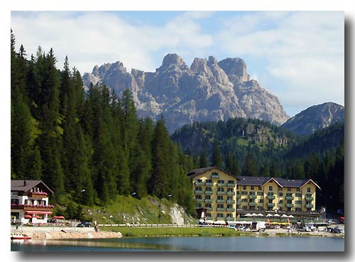 Dolomiten, am Misurinasee