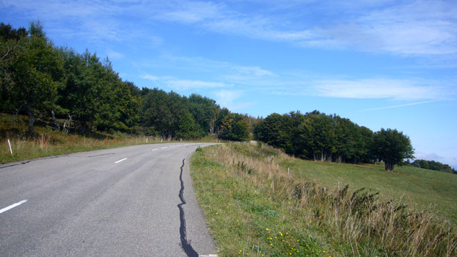 Unterwegs Richtung Grand Ballon