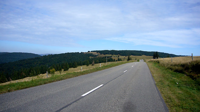 Auf der Routes des Crêtes