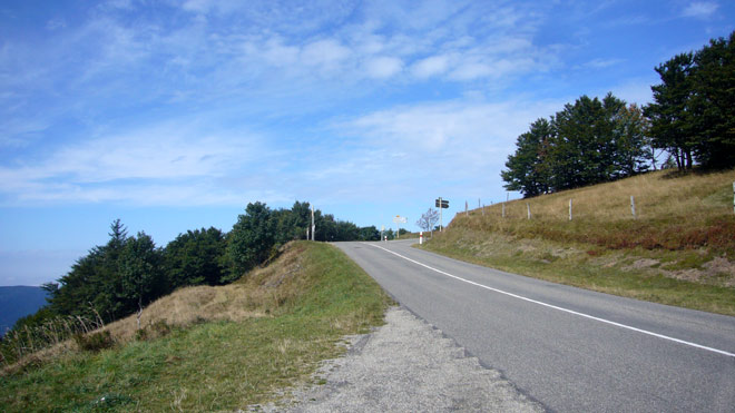 Auf der Routes des Crêtes