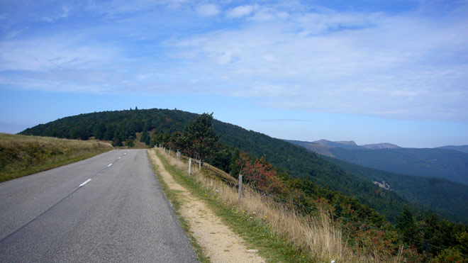 Auf der Routes des Crêtes