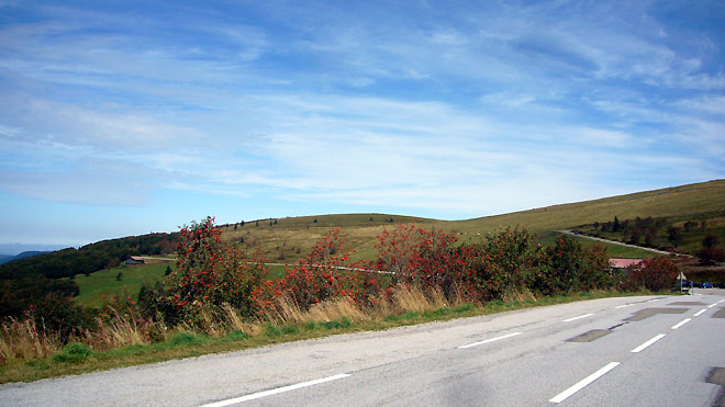 Auf der Routes des Crêtes