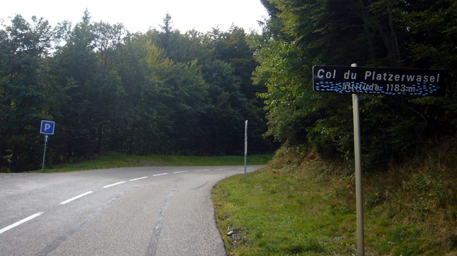 Col de Platzerwasel, 1183 m.ü.M.