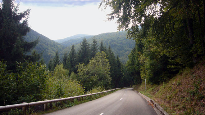 Nach dem Lac de Lauch hinunter ins Tal