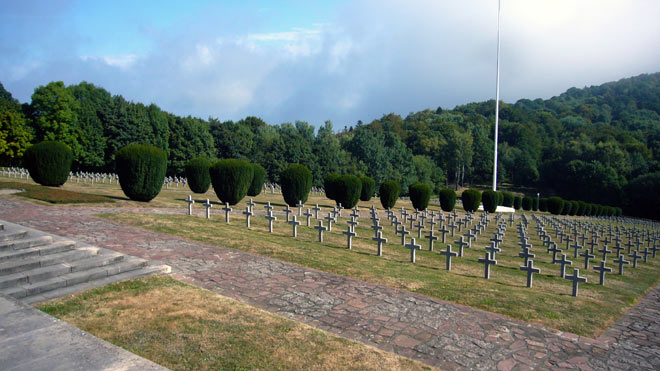 Soldatenfriedhof auf dem Hartmannswillerkopf