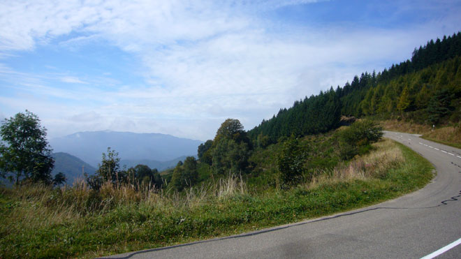 Unterwegs Richtung Grand Ballon