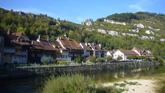 St. Ursanne, das wunderschöne Städtchen im Kanton Jura