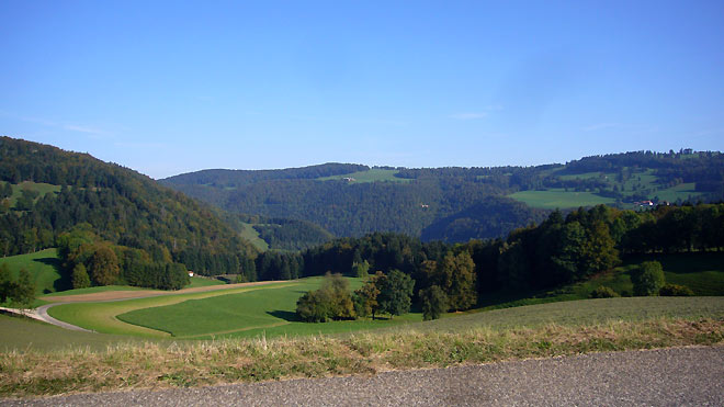 Richtung Essertfallon