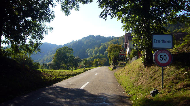 Ortschaft Essertfallon