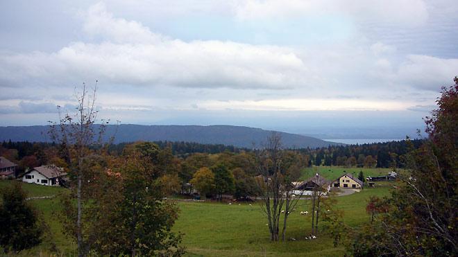 Vue des Alpes, Richtung Neuenburg