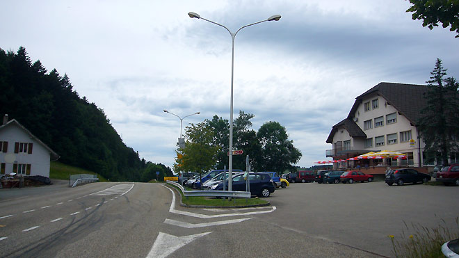 Passhöhe Les Rangiers, 856 m.ü.M.
