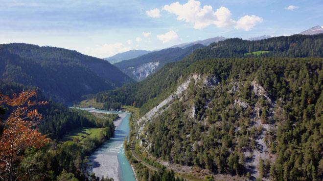 Blick in die Schlucht