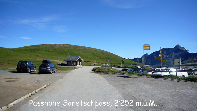 Passhöhe 2252 m.ü.M.