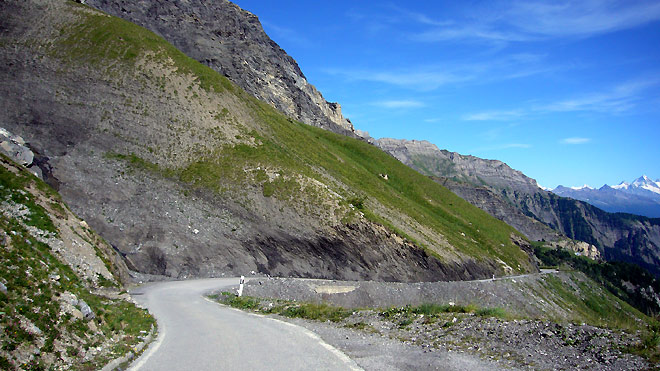 Sanetschstrasse Rückfahrt Richtung Tunnel 3