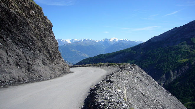Sanetschstrasse Rückfahrt Richtung Tunnel 3