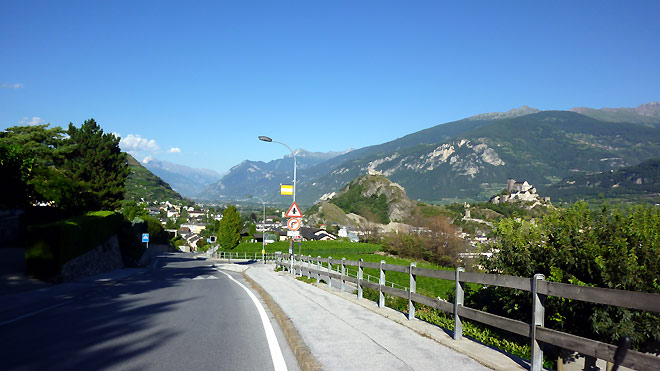 Blick auf Sion