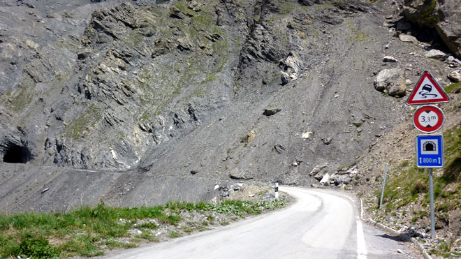 3. Tunnel, ab 2011, Neue Signalisation abgebracht