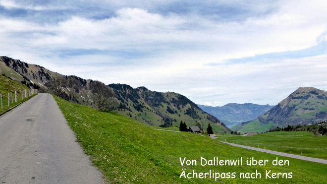 Über den Ächerlipass von Dallenwil nach Kerns