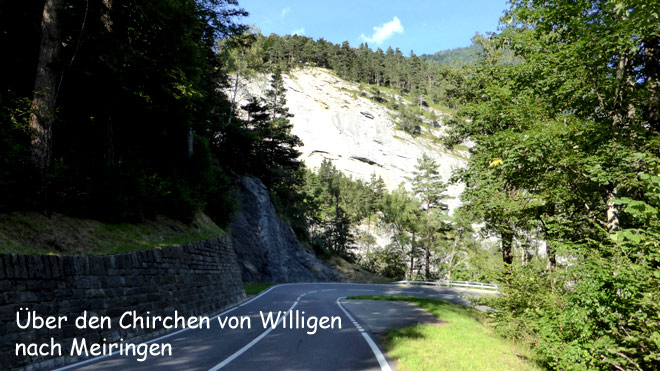 Über den Chirchenpass von Willigen nach Meiringen (BE)