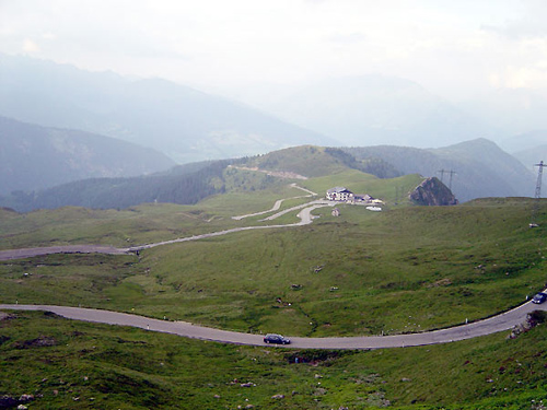 Richtung Jaufenpass