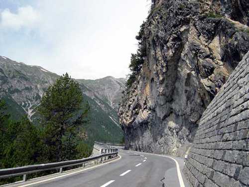 Ofenpass Richtung Zernez