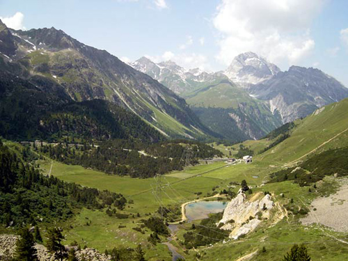Blick ins Albulatal