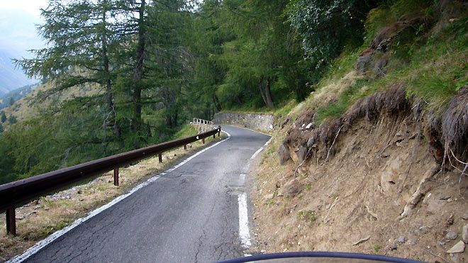 Passstrasse, Seite Ponte di Legno