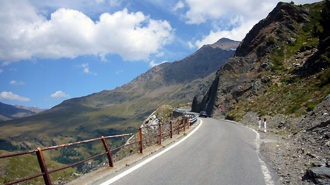 Gaviapass, Seite Bormio