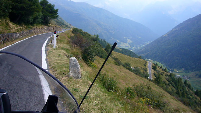 Passstrasse, Seite Ponte di Legno