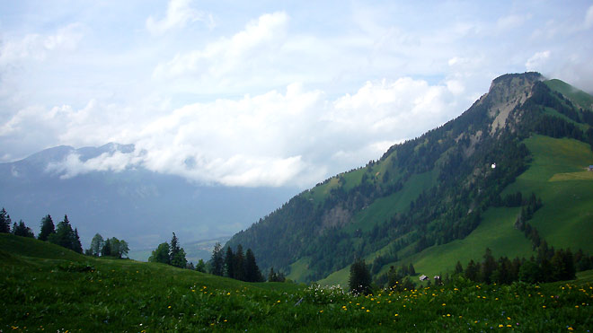 Wunderbarer Ausblick ins Obwaldnerland