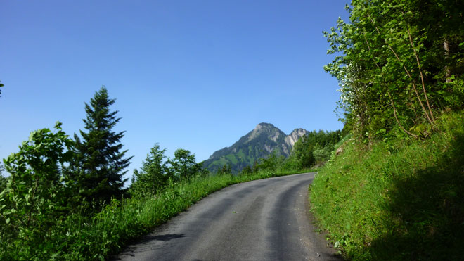 Unterwegs Richtung Passhöhe