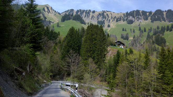 Hinunter aufs nächste Hochplateau