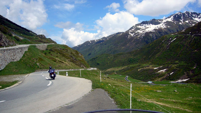 Lukmanierpass, Seite Graubünden