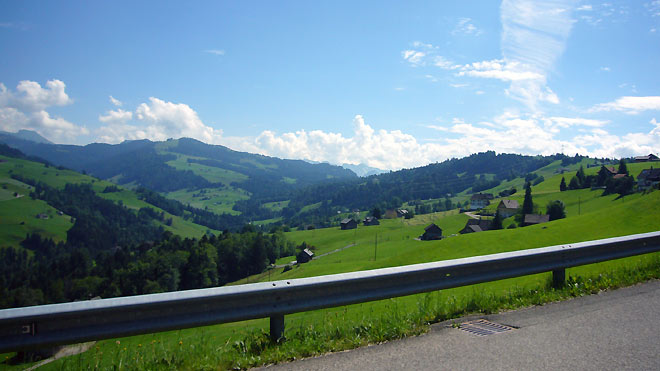 Landschaft Richtung Hemberg