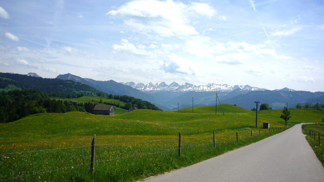 Wunderschöne Bergwelt, Richtung Bendel