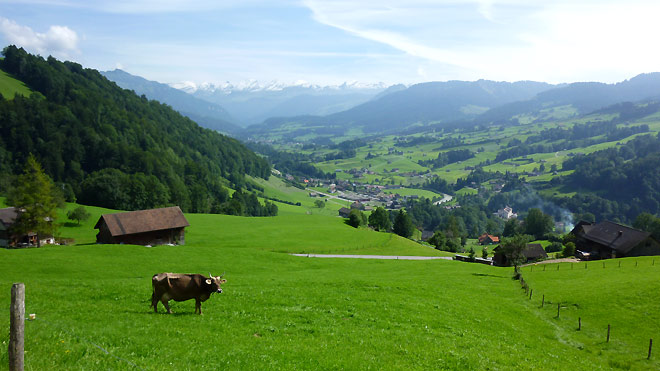 Kurz vor Krummenau