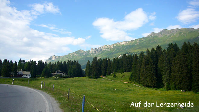 Richtung Passhöhe Col du Lein
